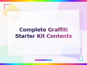 Complete Graffiti Starter Kit Contents: Essential Supplies
