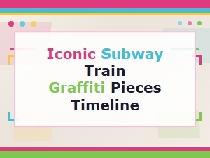 Iconic Subway Train Graffiti Pieces Through the Years